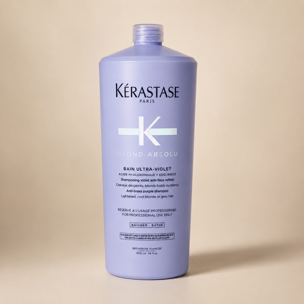 Kerastase Blond Absolu Bain Ultra Violet Shampoo 1 Litre/1000mL