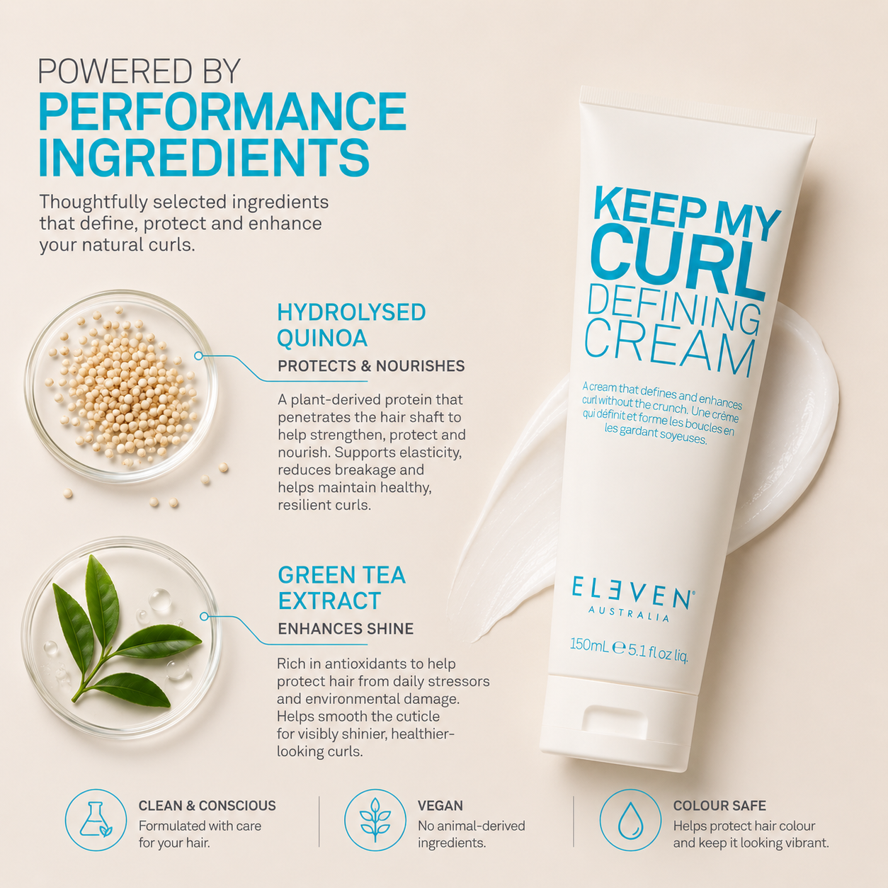 Eleven Australia Keep My Curl Defining Cream 150mL