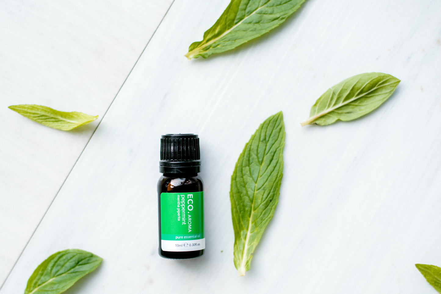 Eco Peppermint Pure Essential Oil 10mL