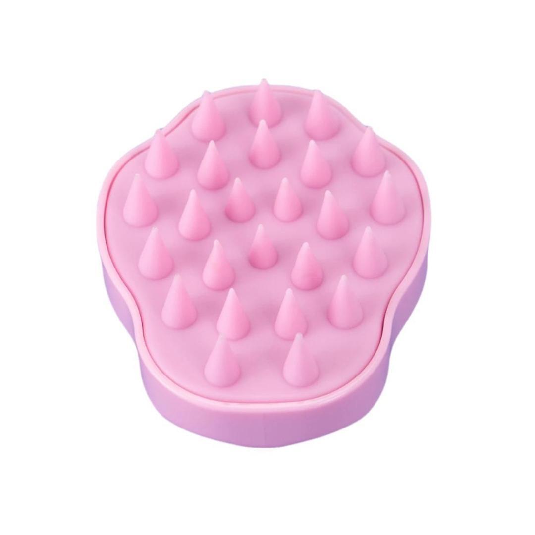 Lemon Lavender Love Your Locks Wet & Dry Scalp Massager - Pink