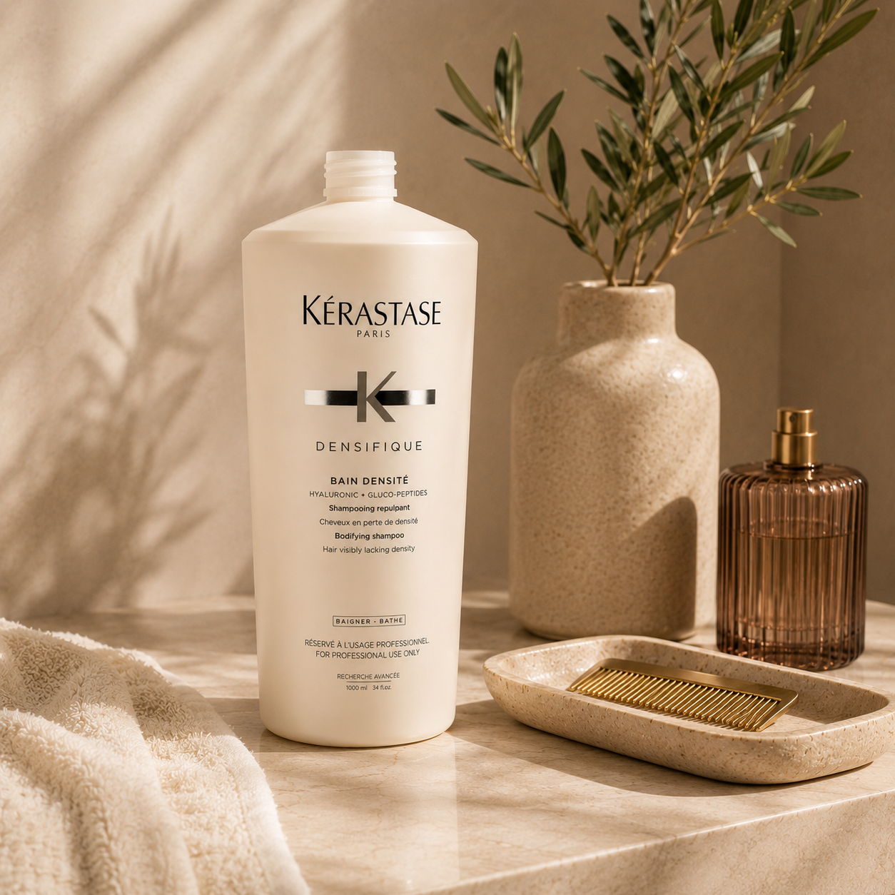 Kerastase Densifique Bain Densite Shampoo 1 Litre/1000mL