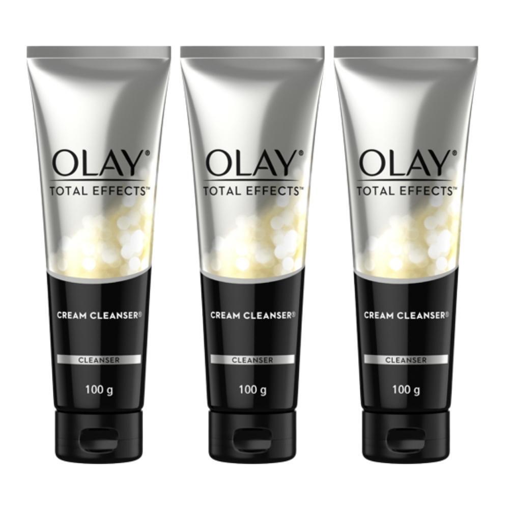 3 x Olay Total Effects 7-in-1 Foaming Face Cleanser 100g