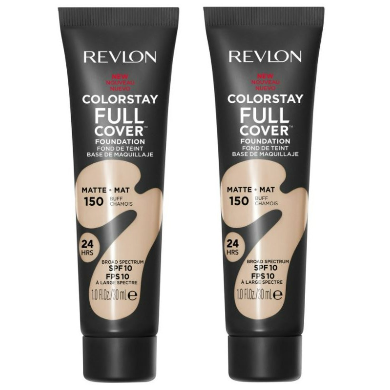 2 x Revlon ColorStay Full Cover Foundation 30mL - 150 Buff