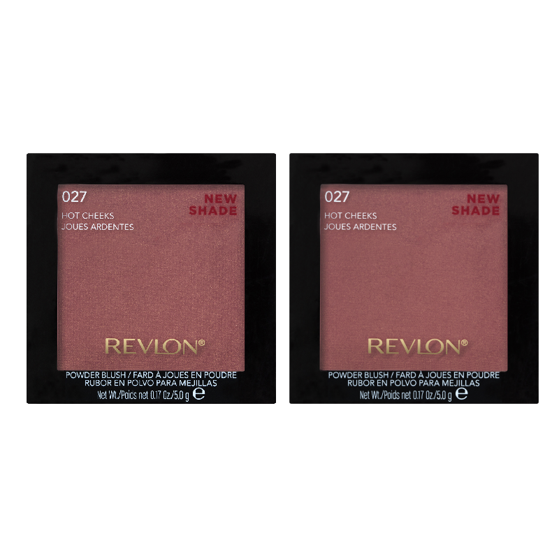 2 x Revlon Powder Blush 5g - 027 Hot Cheeks