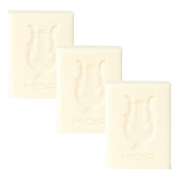3 x MOR Boutique Little Luxuries Soapette 60g - Pomegranate