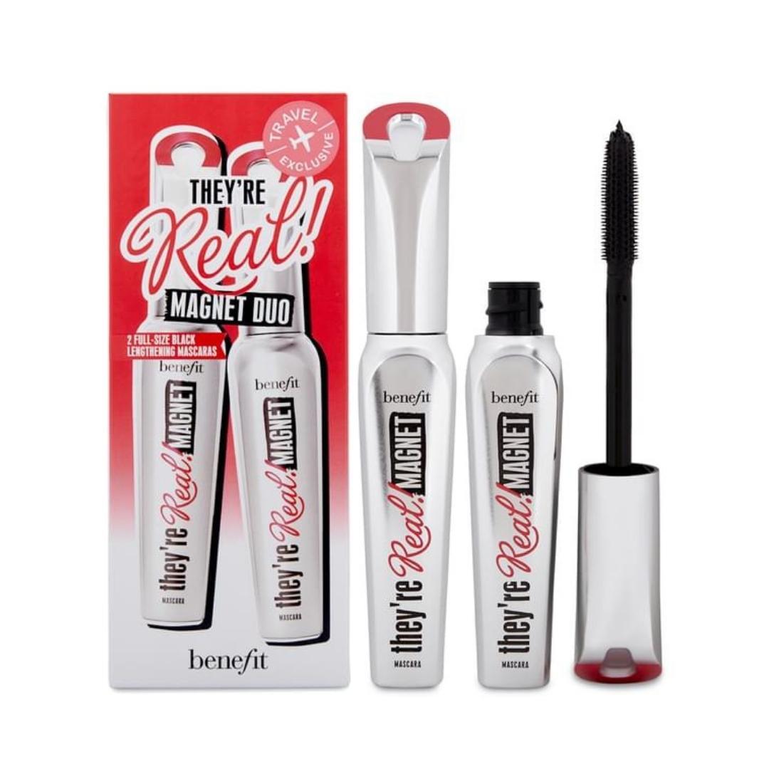 Benefit They're Real! Magnet Mascara 2 x 9g Duo Set - Supercharged Black