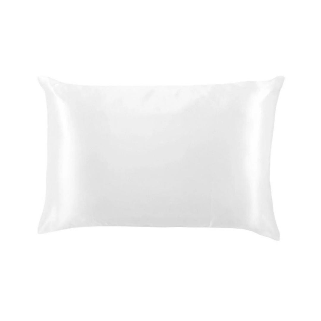 Lemon Lavender Bye Bye Bed Head Silky Satin Pillowcase - Lucent Cloud