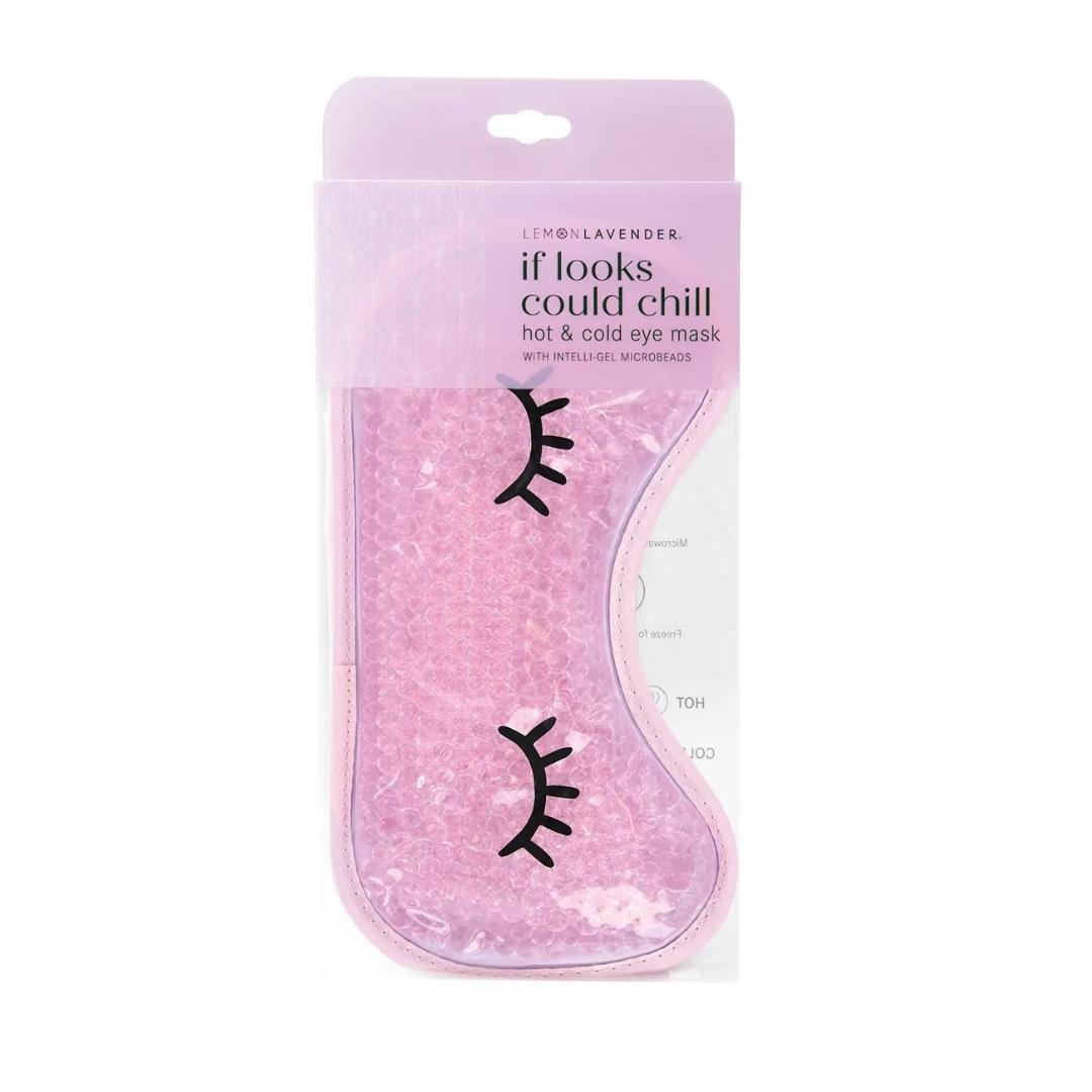 Lemon Lavender If Looks Could Chill Hot & Cold Eye Gel Mask - Pink