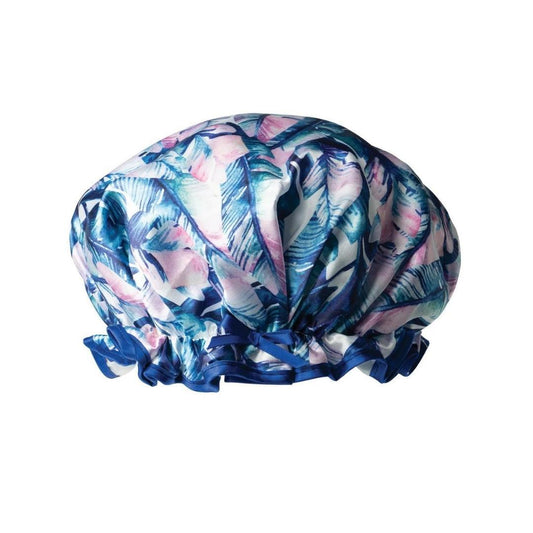 Lemon Lavender Not Your Grandmas Shower Cap - Tropical Palm