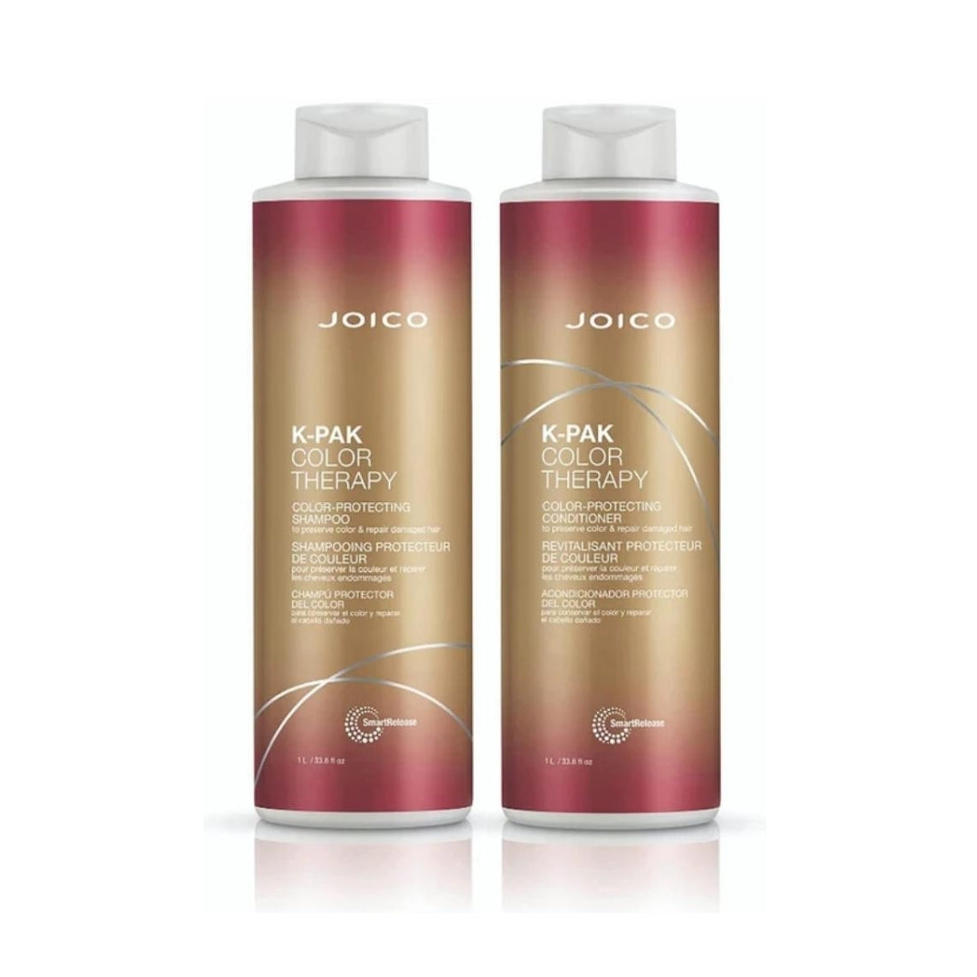 Joico K-PAK Color Therapy Color-Protecting Shampoo & Conditioner 1 Litre Duo