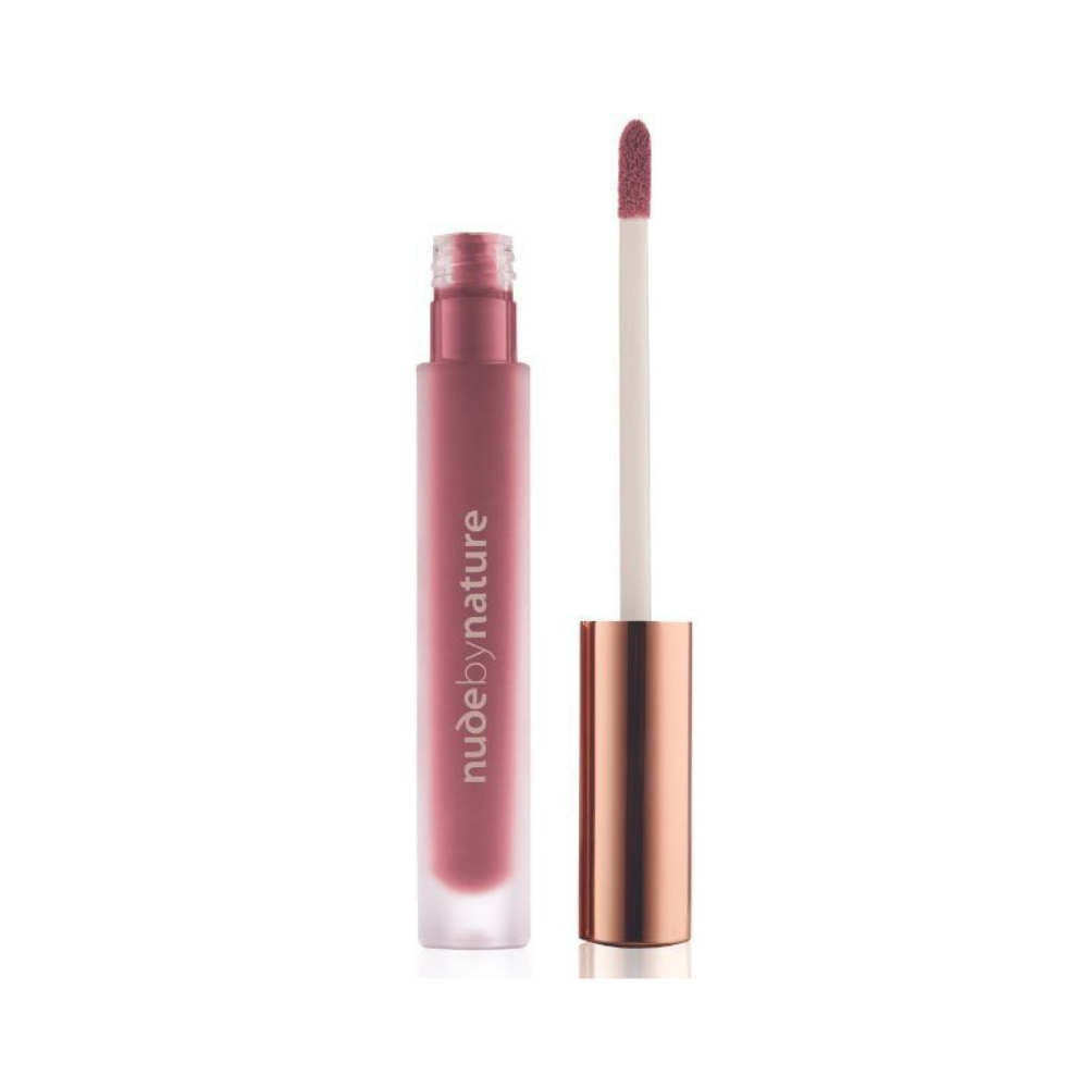 Nude by Nature Satin Liquid Lipstick 3.75mL - 06 Wisteria