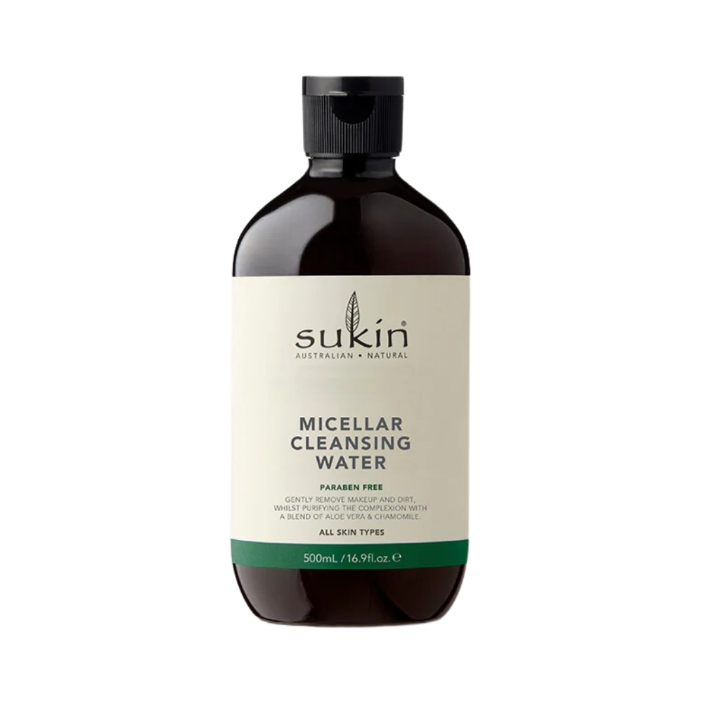 3 x Sukin Micellar Cleansing Water 500mL