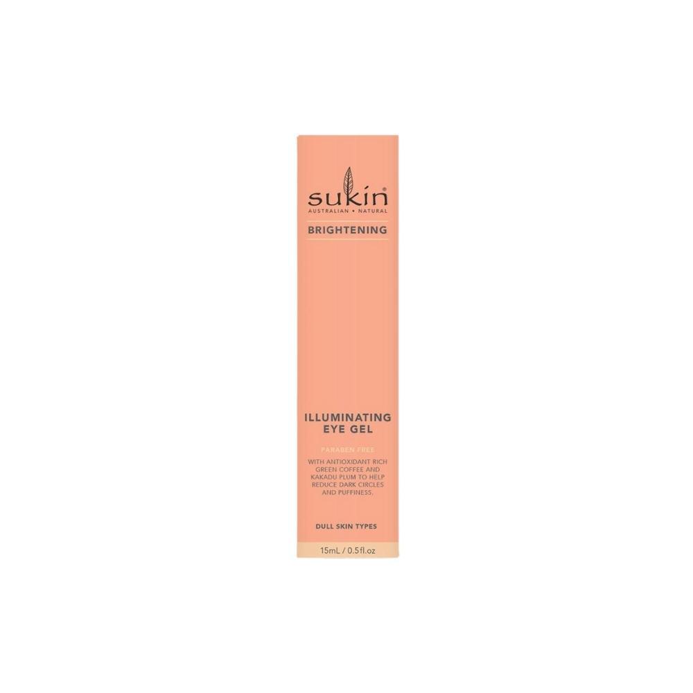 6 x Sukin Brightening Illuminating Eye Gel 15mL