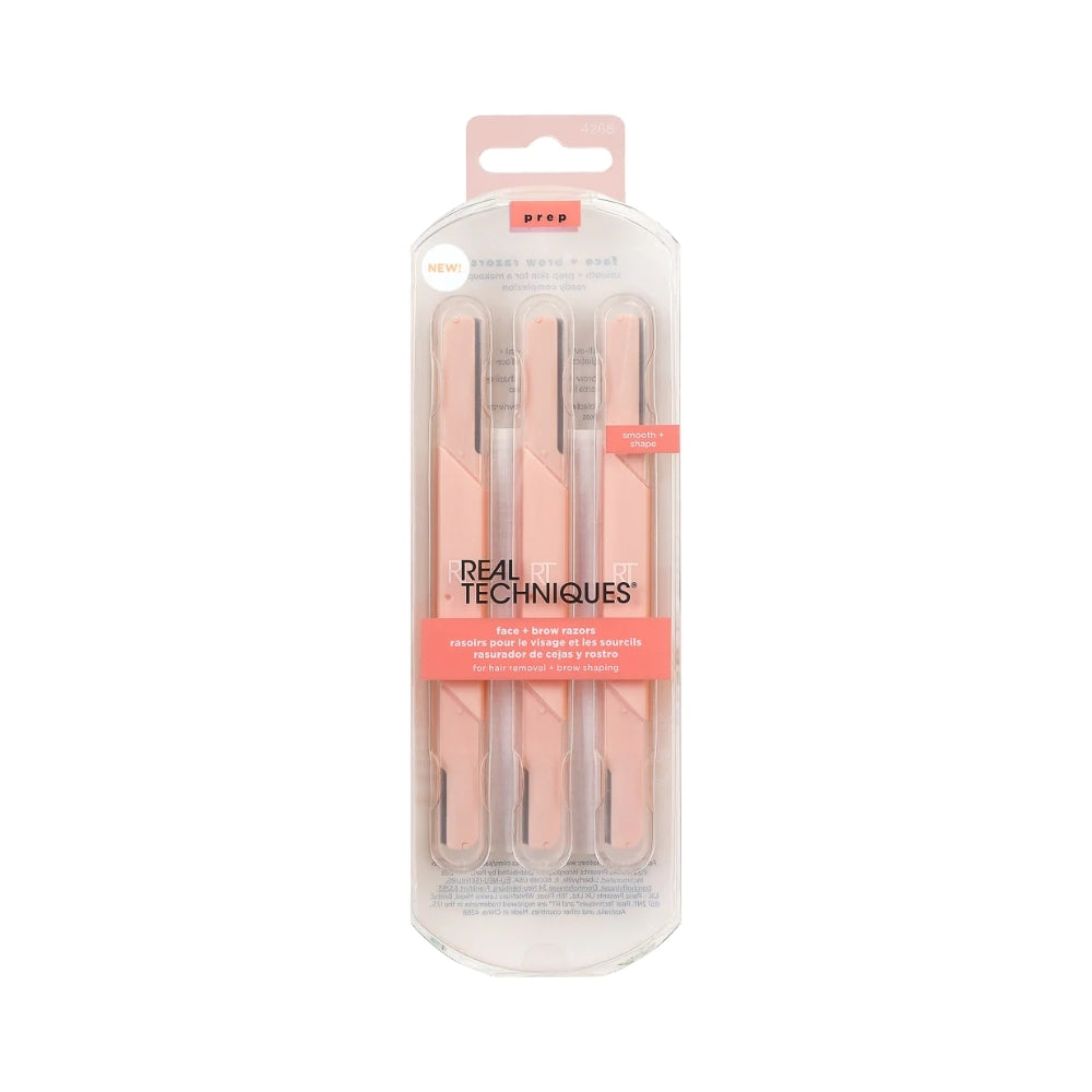 Real Techniques Face and Brow Razors 3 Pack