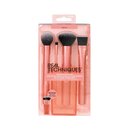 Real Techniques Flawless Base 4 Piece Makeup Brush Set