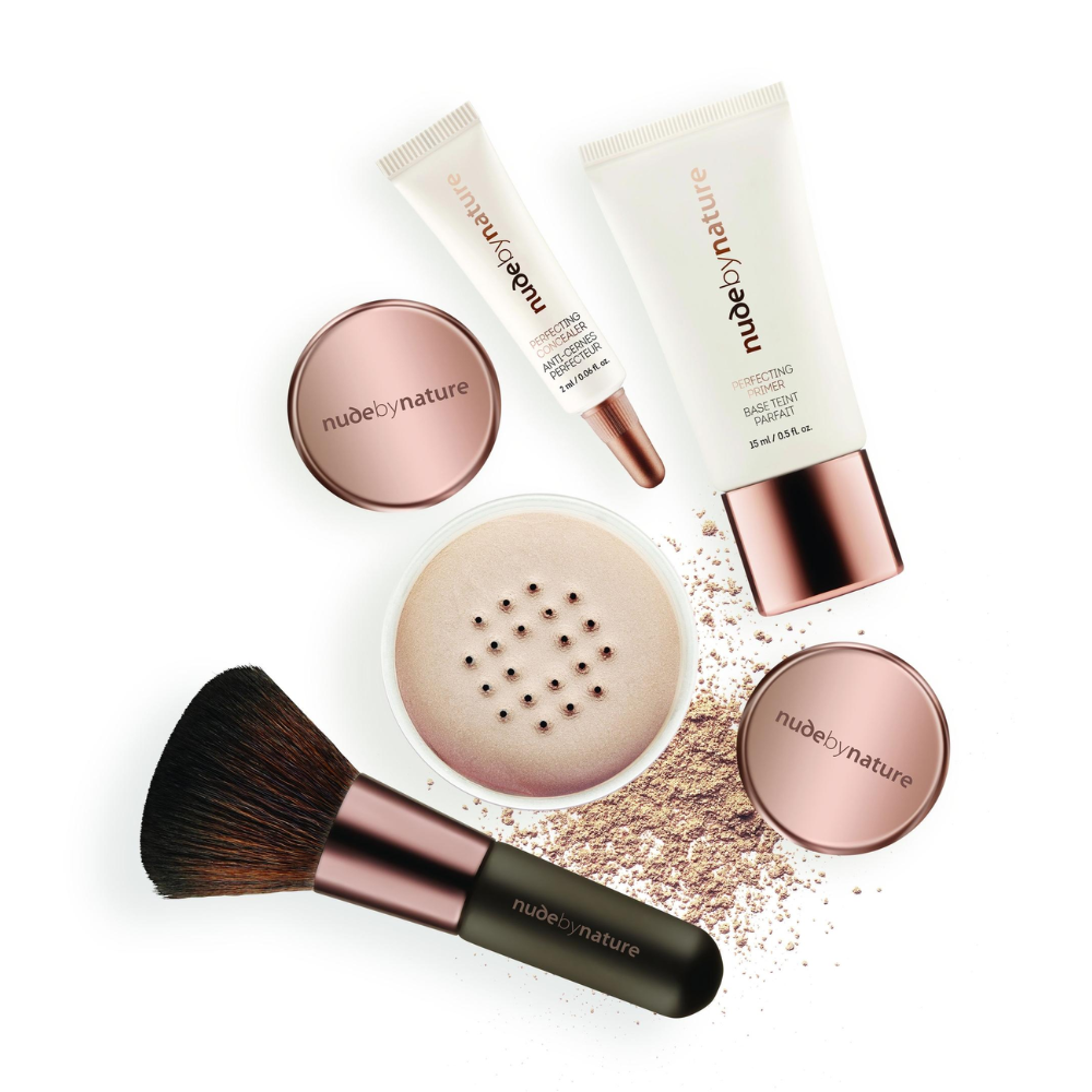 Nude by Nature Complexion Essentials Starter Kit - N3 Almond