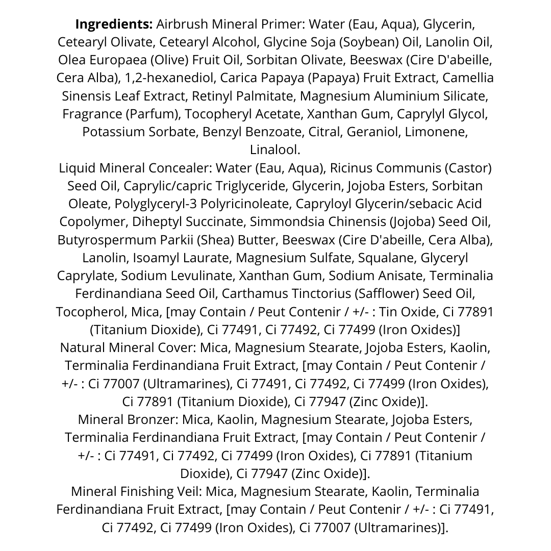 Nude by Nature Complexion Essentials Starter Kit - N3 Almond