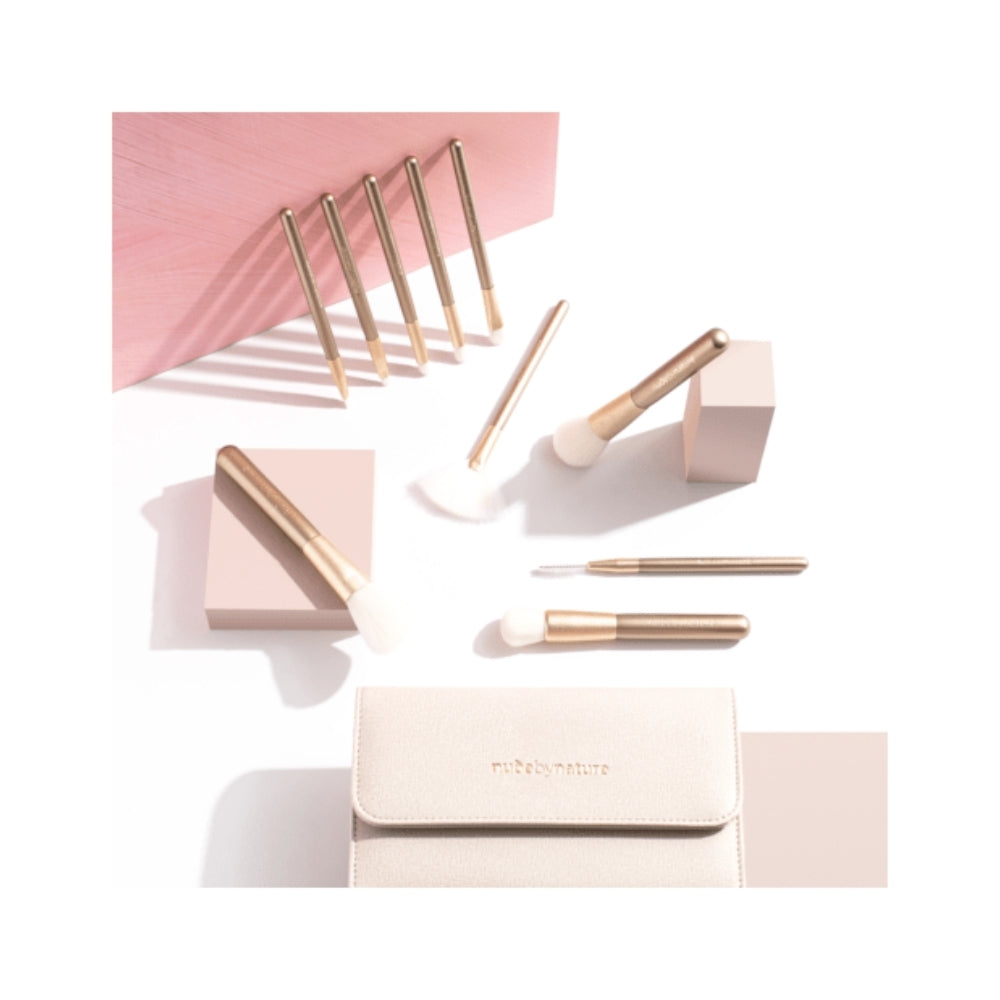 Nude by Nature Serene Sunset Luxe 10 Piece Brush Set