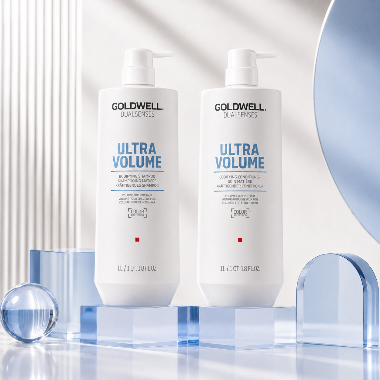 Goldwell Dualsenses Ultra Volume Bodifying Shampoo & Conditioner 1 Litre Duo