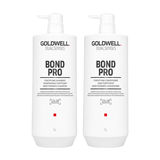 Goldwell Dualsenses Bond Pro Fortifying Shampoo & Conditioner 1 Litre Duo