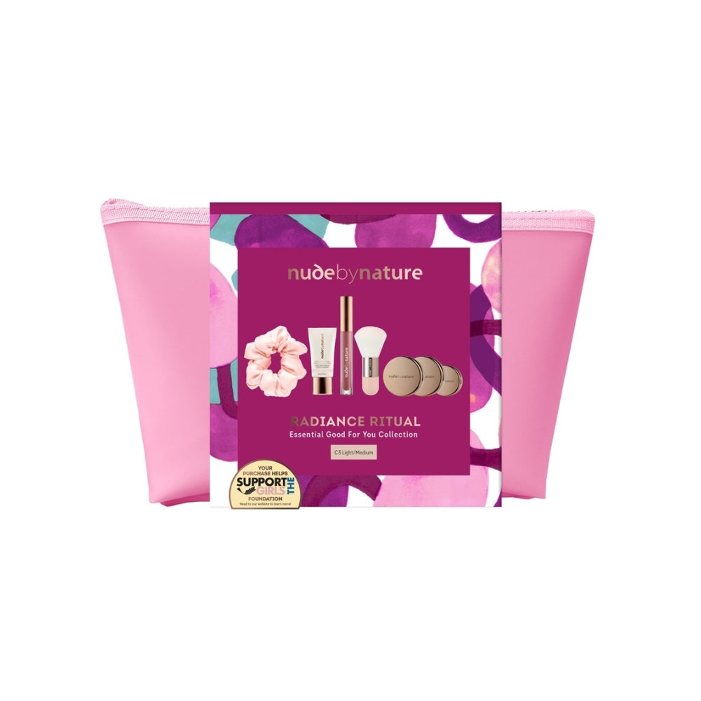 Nude by Nature Radiance Ritual Set - C3 Light/Medium