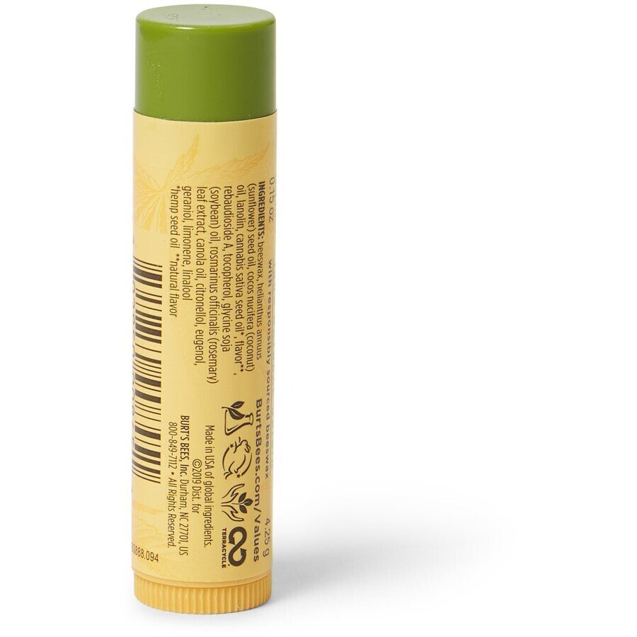 6 x Burt's Bees Hemp Lip Balm 4.25g