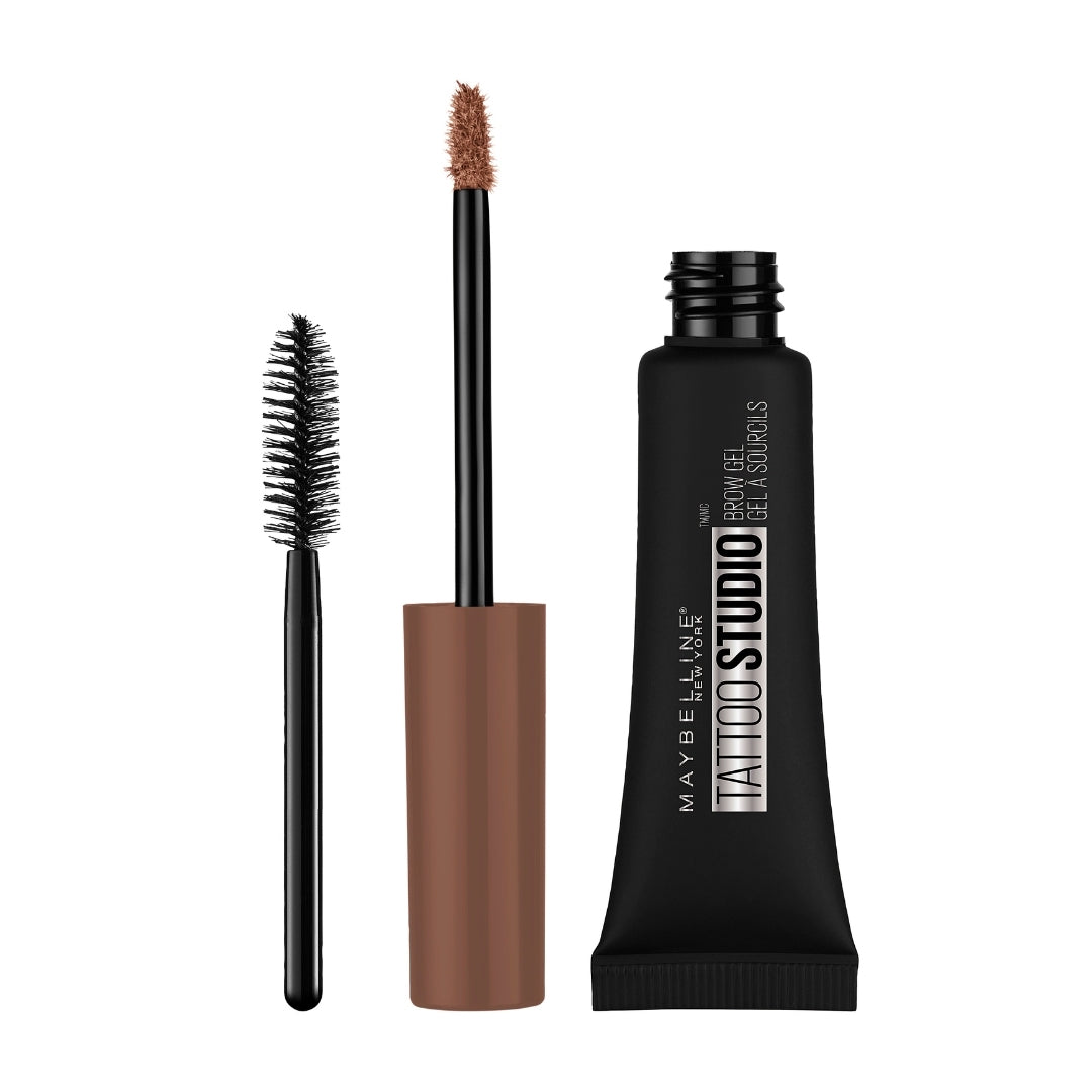 2 x Maybelline Tattoo Studio Waterproof Brow Gel 6.8mL - 265 Auburn