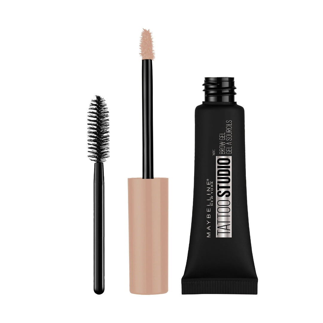2 x Maybelline Tattoo Studio Waterproof Brow Gel 6.8mL - 250 Blonde