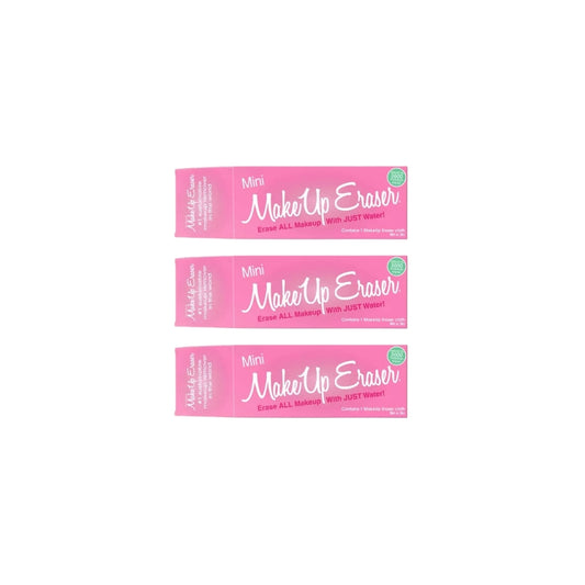 3 x The Original Makeup Eraser Cloth Original Pink Mini