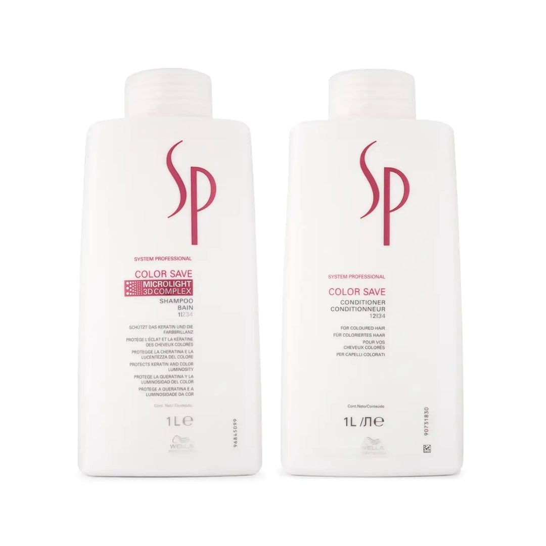 Wella System Professional Color Save Shampoo, Conditioner & Mask Trio