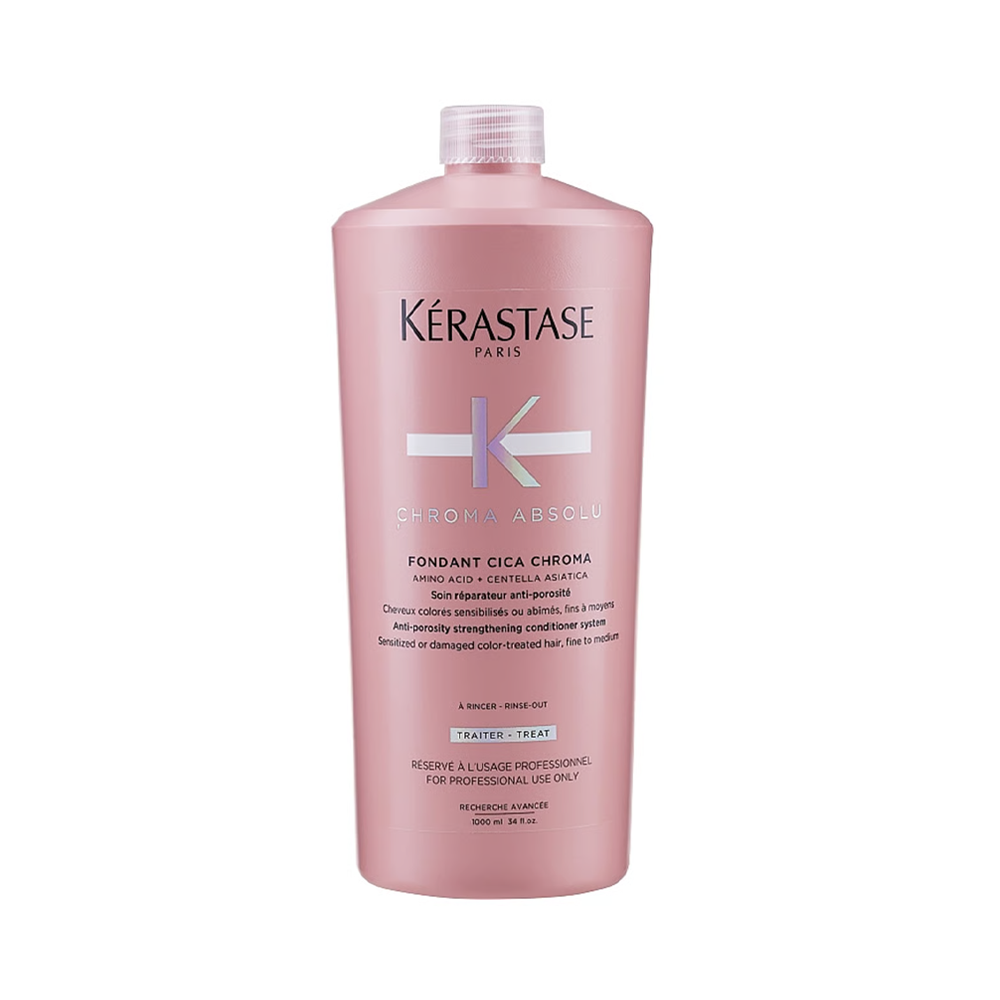 Kerastase Chroma Absolu Fondant Cica Chroma Conditioner Treatment 1 Litre/1000mL