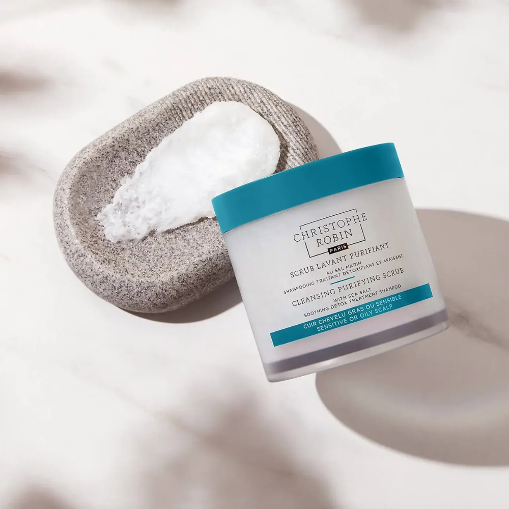 Christophe Robin Cleansing Purifying Scrub with Sea Salt 250mL