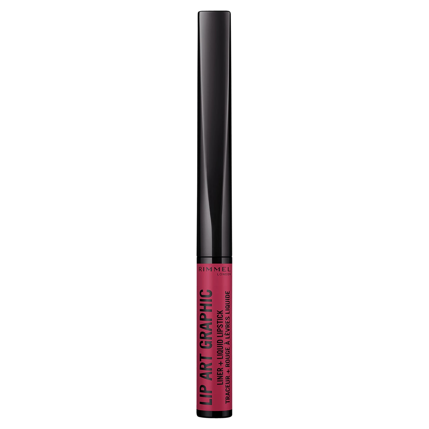 Rimmel London Lip Art Graphic 2 in 1 Liner and Liquid Lipstick 1.8mL - 110 Vibez