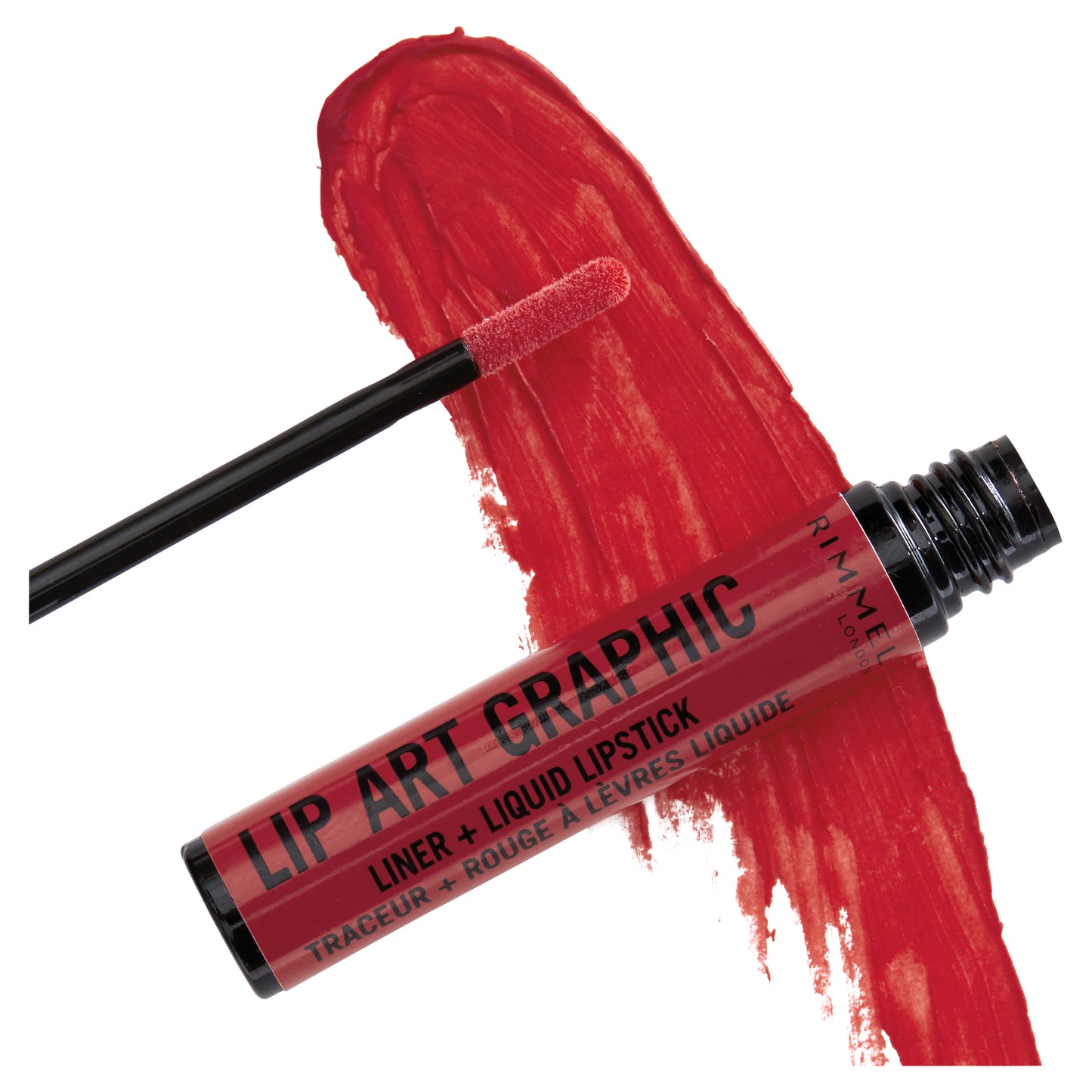 Rimmel London Lip Art Graphic 2 in 1 Liner and Liquid Lipstick 1.8mL - 550 Cuff Me