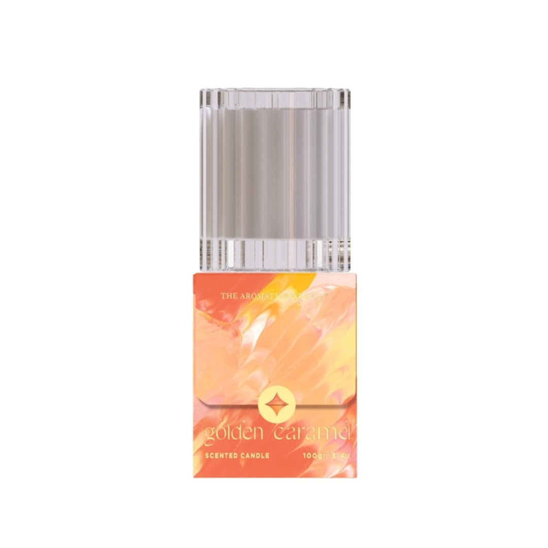 The Aromatherapy Co. Festive Favours Golden Caramel Candle 100g