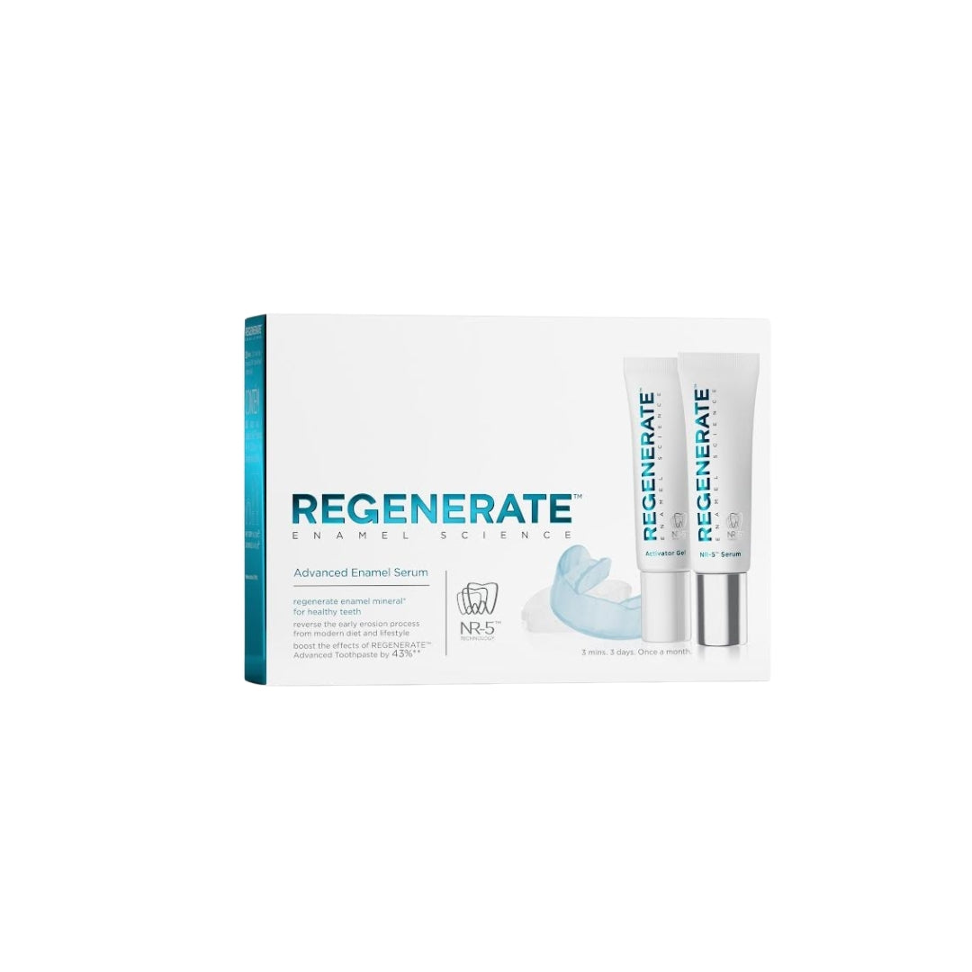Regenerate Enamel Science Advanced Toothpaste, Serum + Toothbrush Bundle
