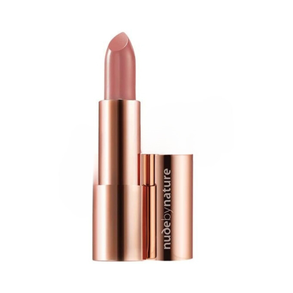 Nude by Nature Moisture Shine Lipstick 4g - 01 Bare Pink