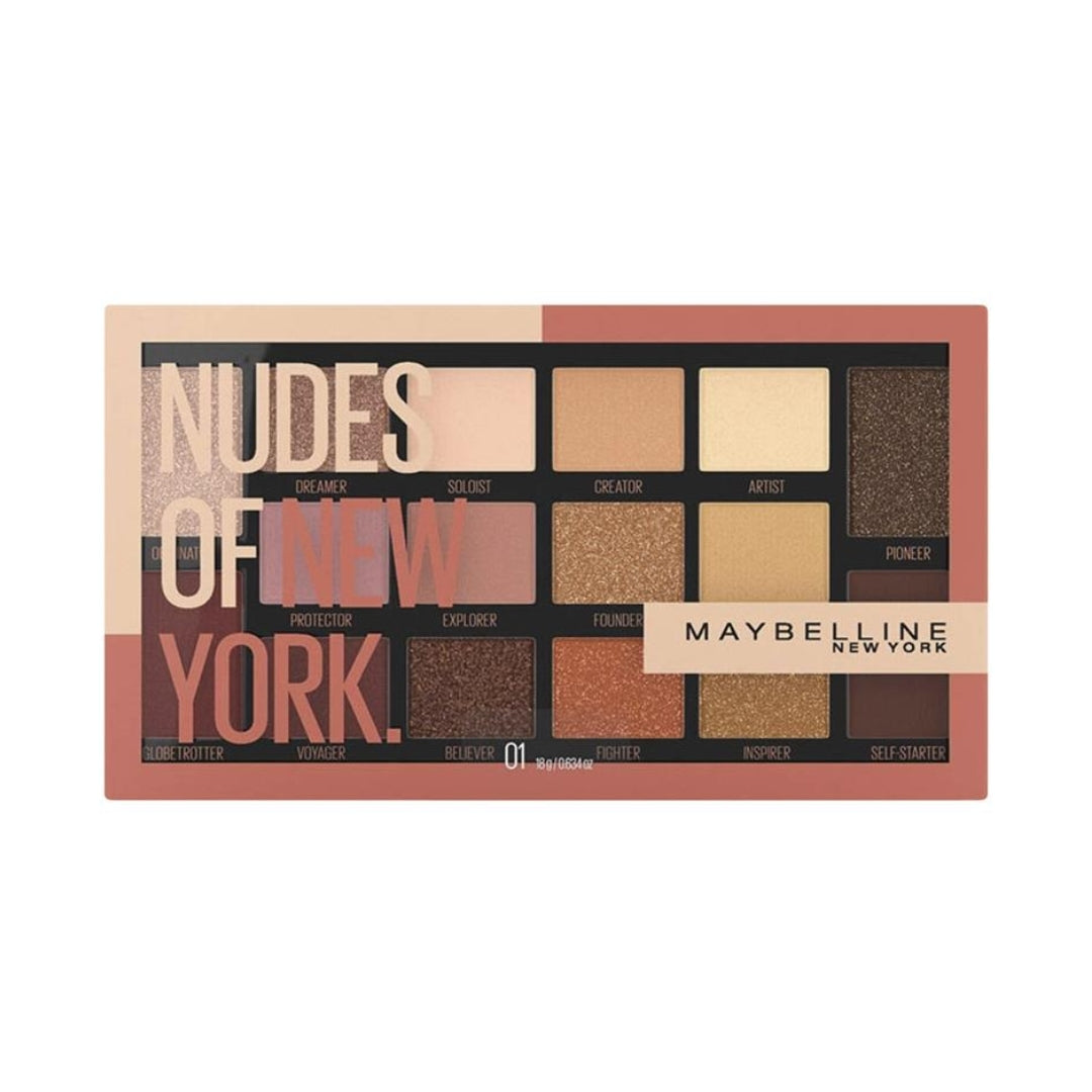 Maybelline Nudes Of New York Eye Shadow Palette 18g - 010