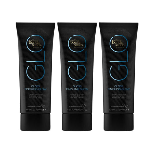 3 x Bondi Sands Glo Gloss Finishing Glow 100mL