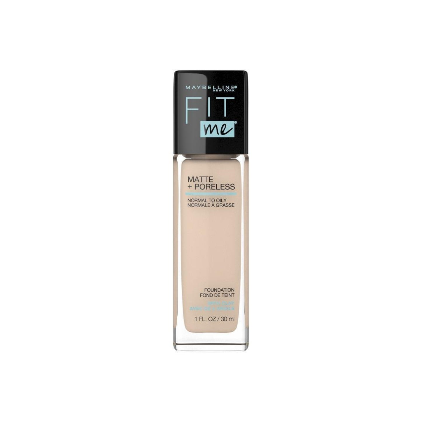 Maybelline Fit Me Matte & Poreless Mattifying Liquid Foundation 30mL - 120 Classic Ivory