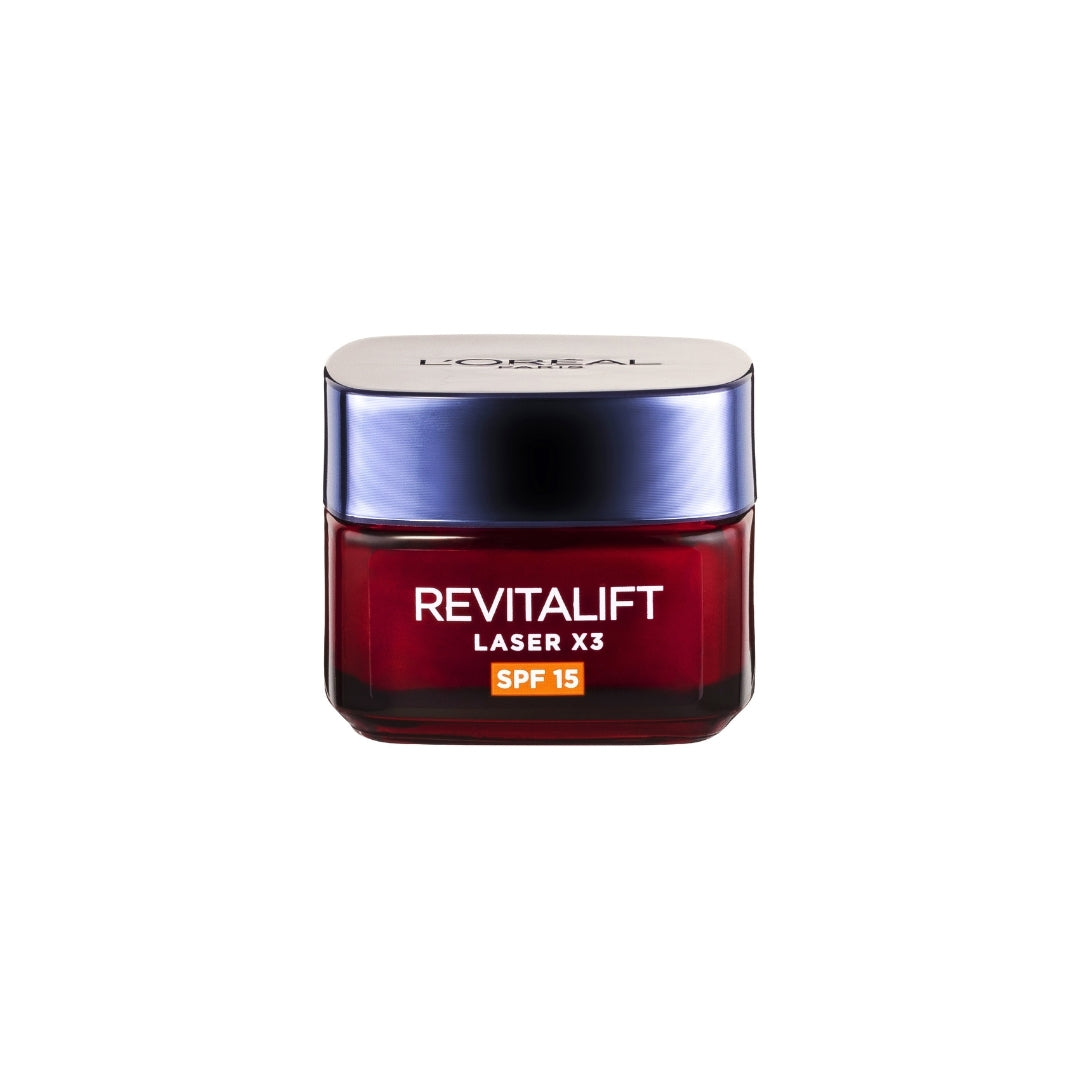 L'Oreal Paris Revitalift Laser X3 Renewing Anti-Ageing Day Moisturiser SPF15 50mL