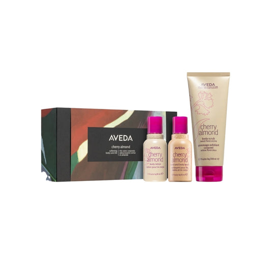 Aveda Cherry Almond Softening Body Care Trio Set