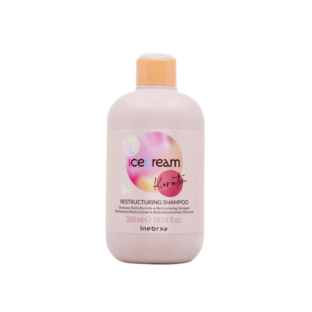 Inebrya Ice Cream Keratin Restructuring Shampoo 300mL