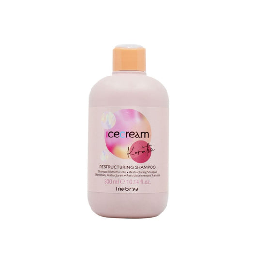 Inebrya Ice Cream Keratin Restructuring Shampoo 300mL