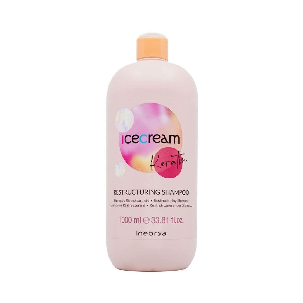 Inebrya Ice Cream Keratin Restructuring Shampoo 1000mL