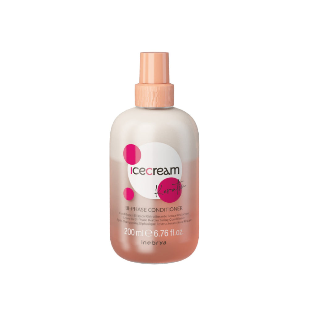 Inebrya Ice Cream Keratin Bi-Phase Restructuring Conditioner 200mL