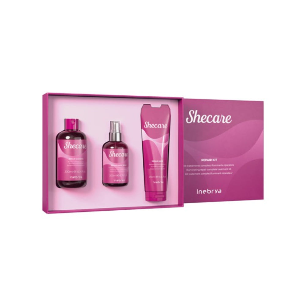 Inebrya Shecare Hair and Scalp Repair Complete Treatment Kit