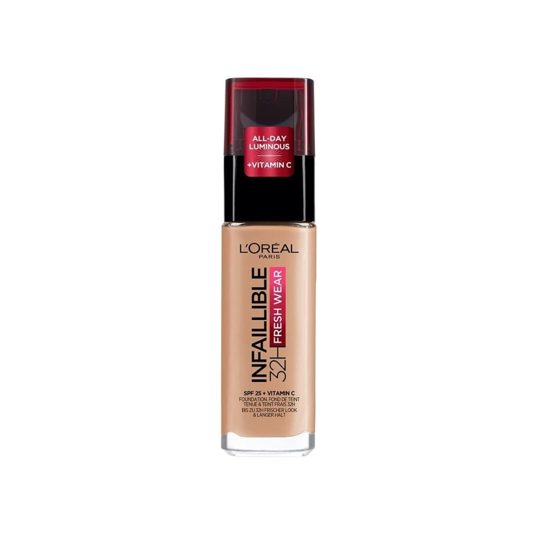 L'Oreal Paris Infaillible 32H Fresh Wear Liquid Foundation 30mL - 220 Sand