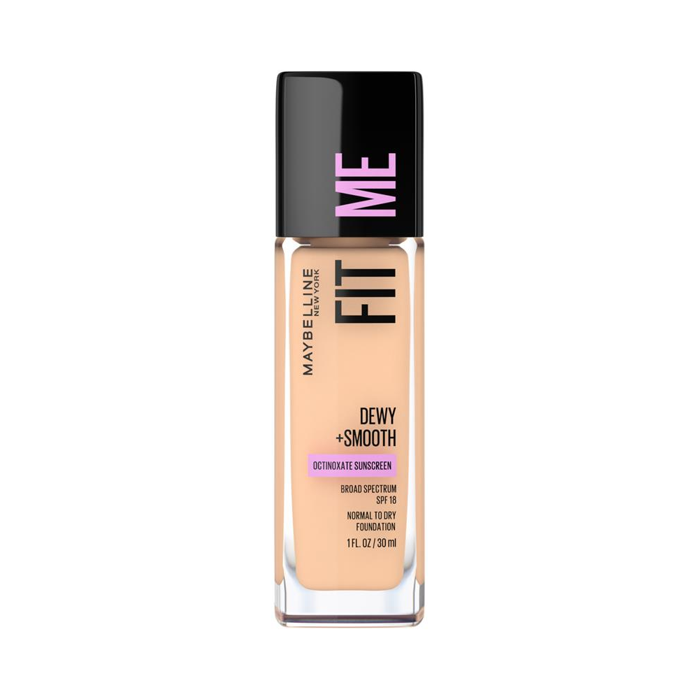 Maybelline Fit Me Dewy & Smooth Luminous Liquid Foundation 30mL - 120 Classic Ivory