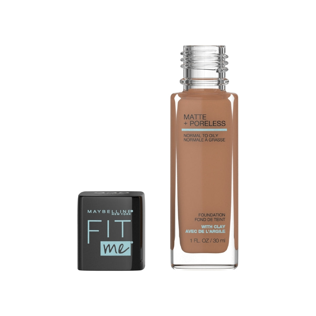 Maybelline Fit Me Matte & Poreless Mattifying Liquid Foundation 30mL - 338 Spicy Brown